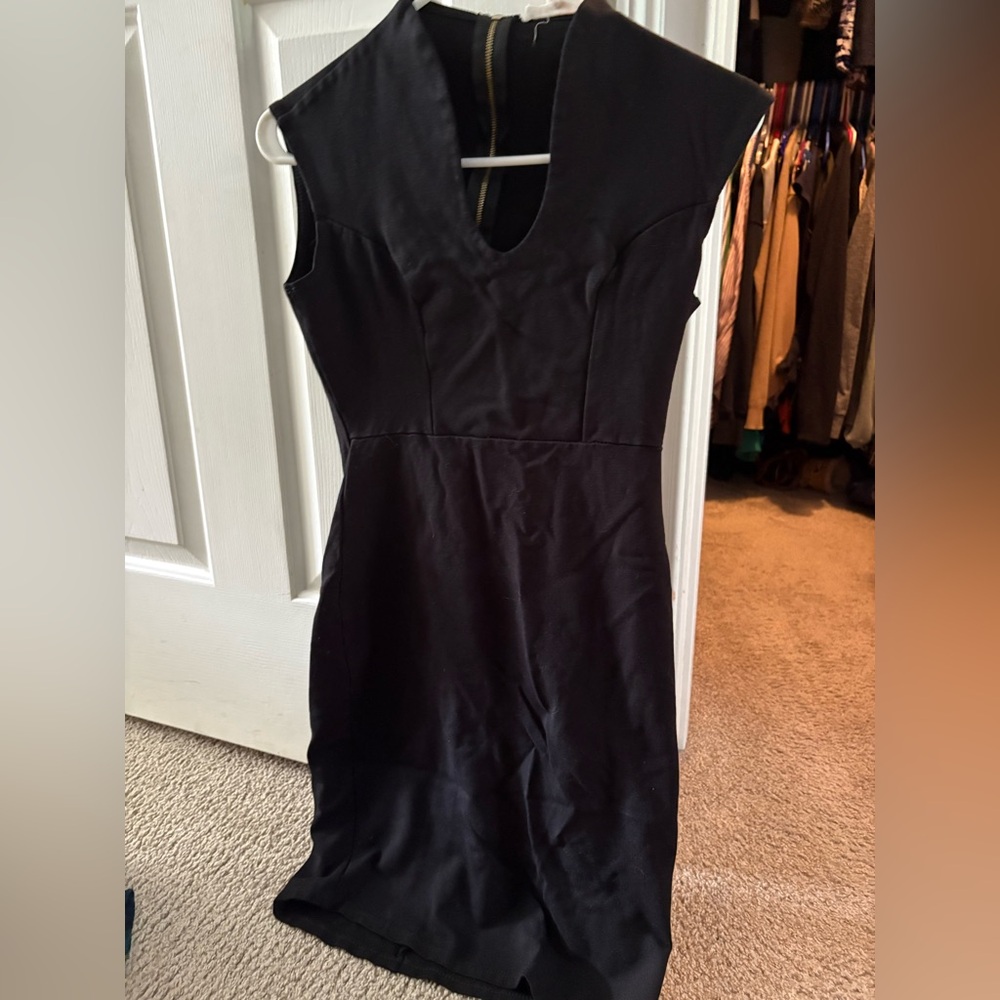 Rolla Coster Black Midi Dress